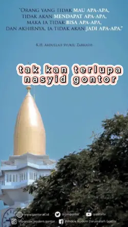 takkanterlupa gontor