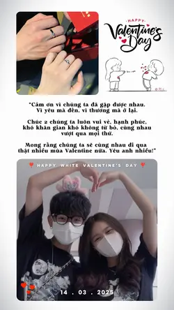 Valentine Trắng 14/3