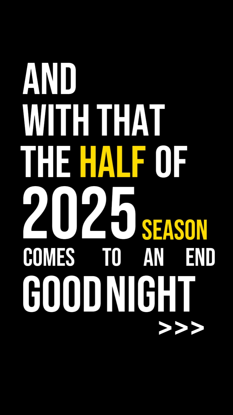Kalahati ng 2025 season
