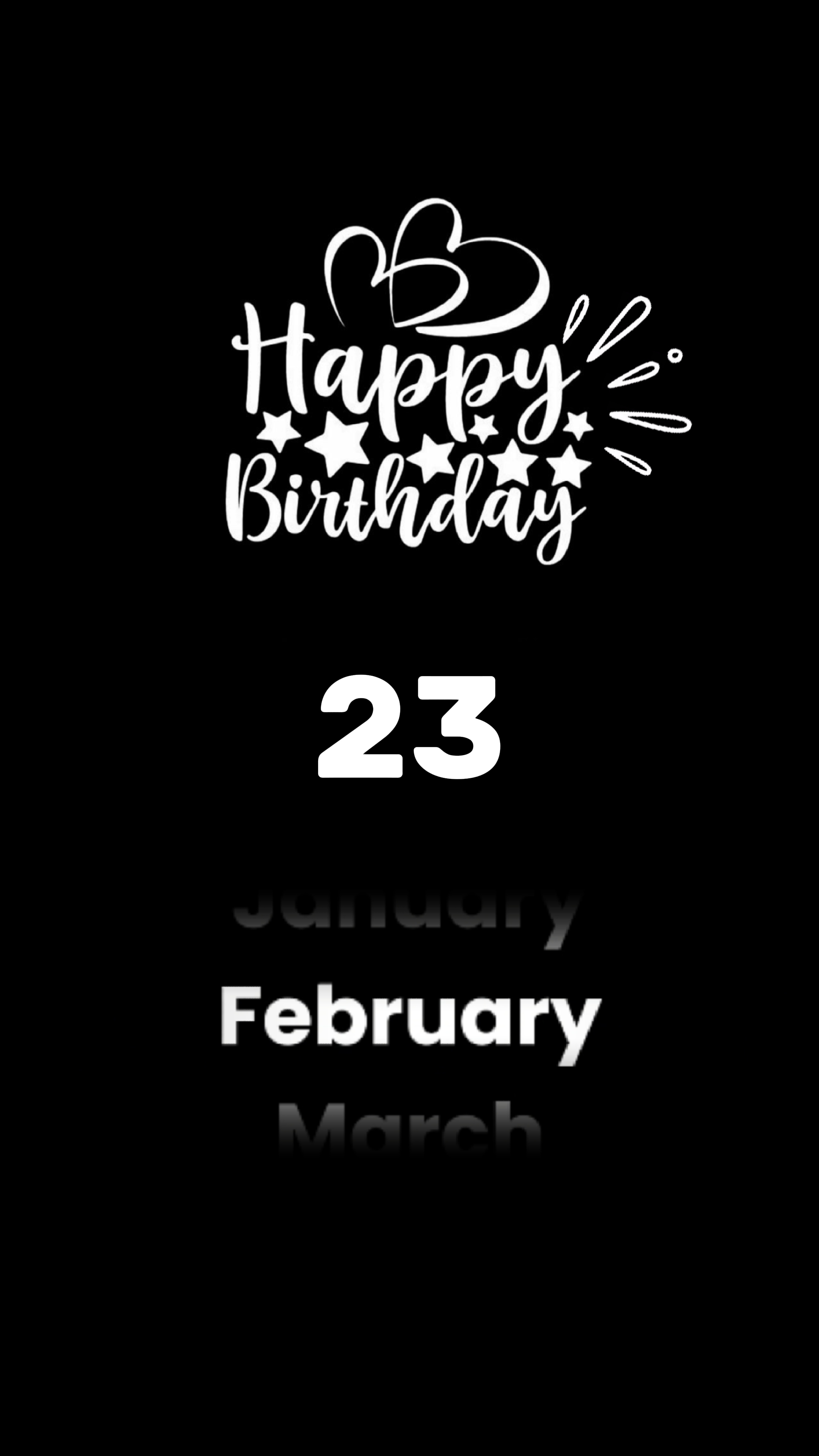 Feliz aniversário 23 de fevereiro