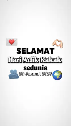 hari adik kakak