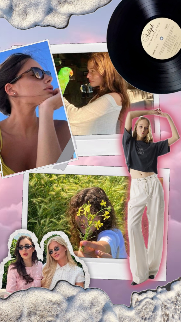 Fondo de pantalla de álbum de recortes 