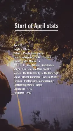 April stats