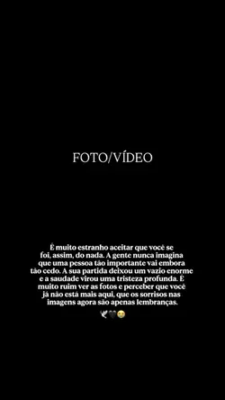 saudade 🕊️