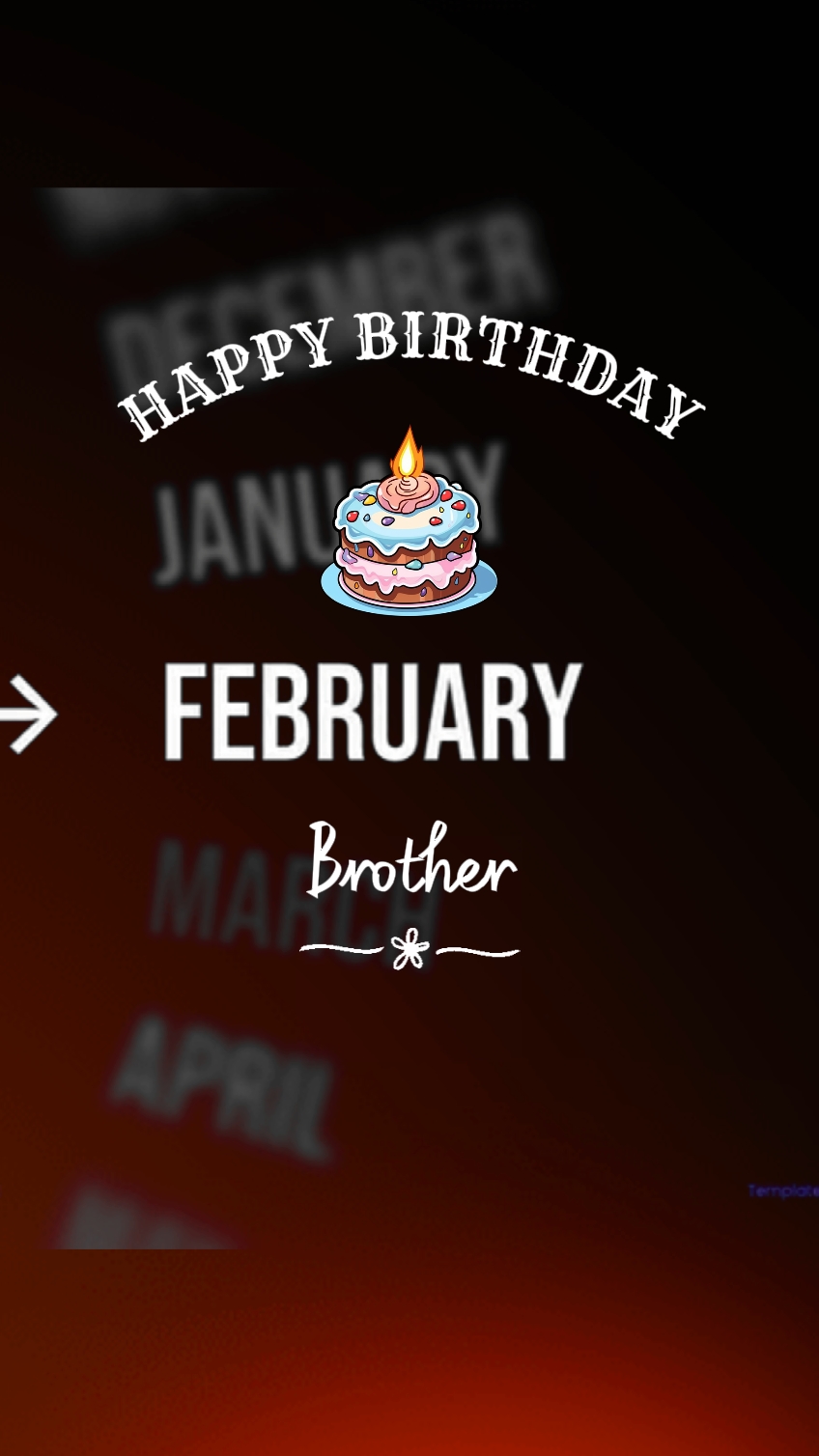Aniversário Meu Irmão