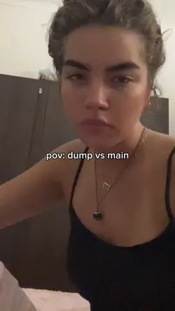 dump vs main account