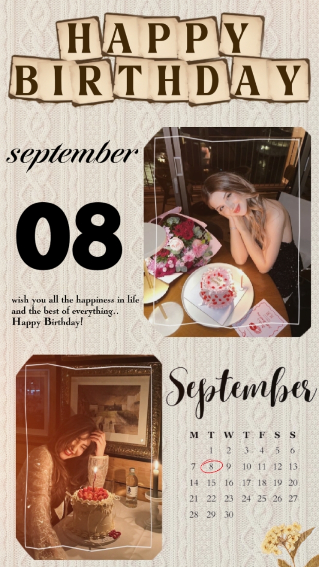08 de setembro meu aniversário 