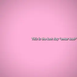 This is the last day