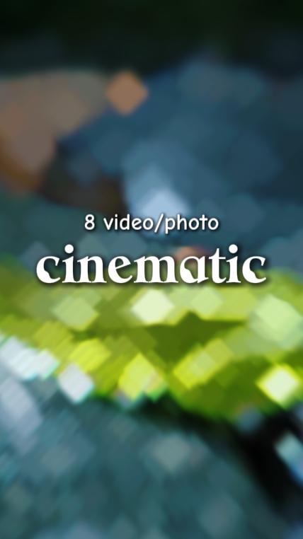 8 VIDEO CINEMATIC 