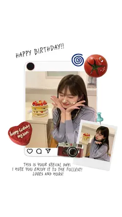 HBD💘✨