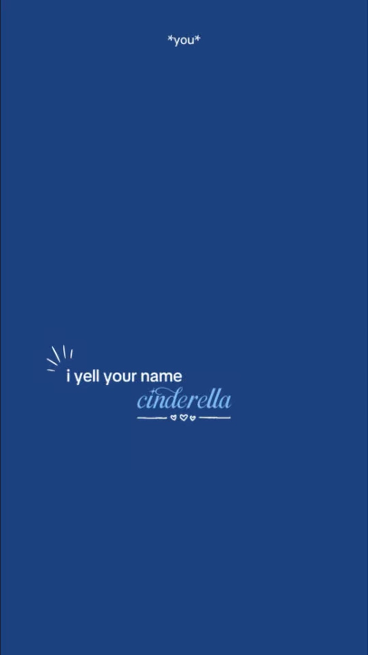 IYellUrNameCnderella