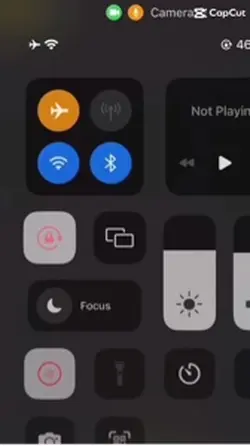 Airplane iPhone