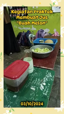 Praktek Membuat Jus