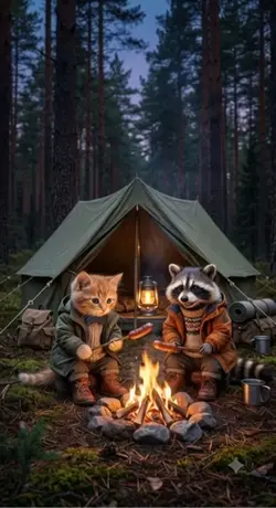 Cozy Campfire ❤️