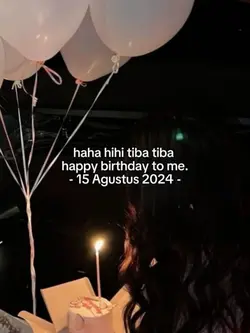 happy birthday to me