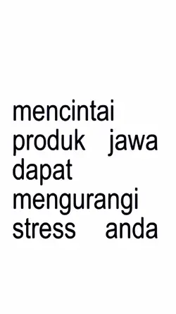 mncintai produk jawa