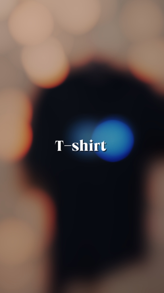 Iklan produk camiseta