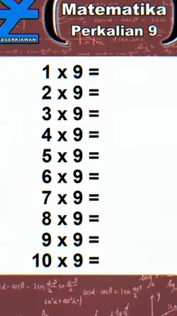 perkalian 9