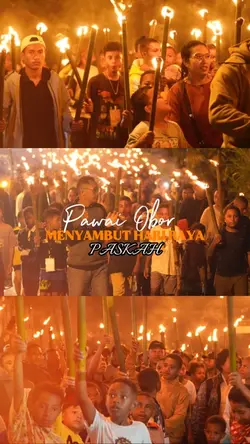 Pawai obor Paskah
