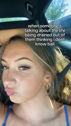when someone talking