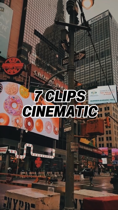 7 clipes cinematográficos