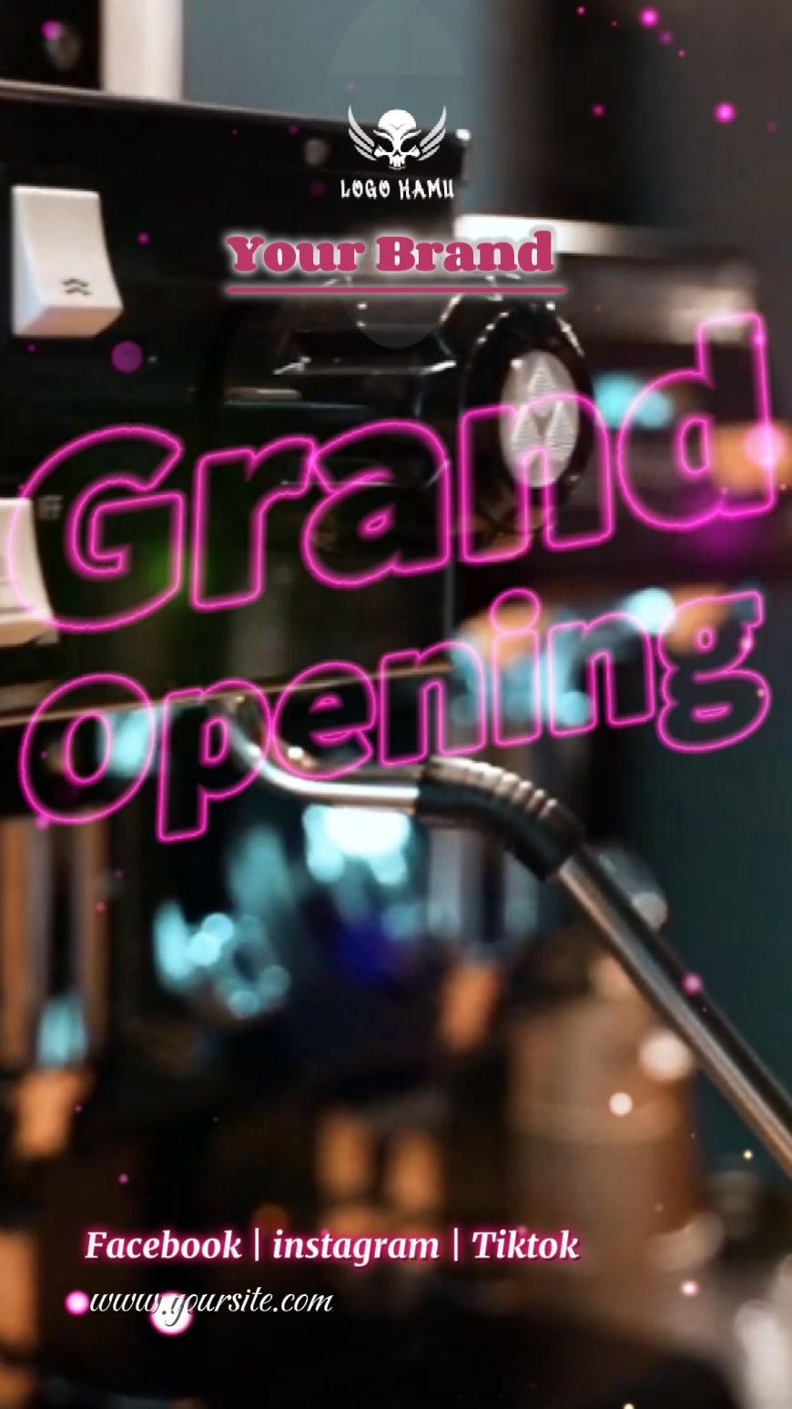 Gran inauguración rosa