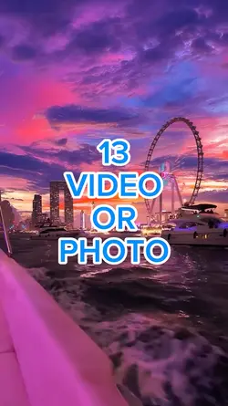 13 video or photo  |