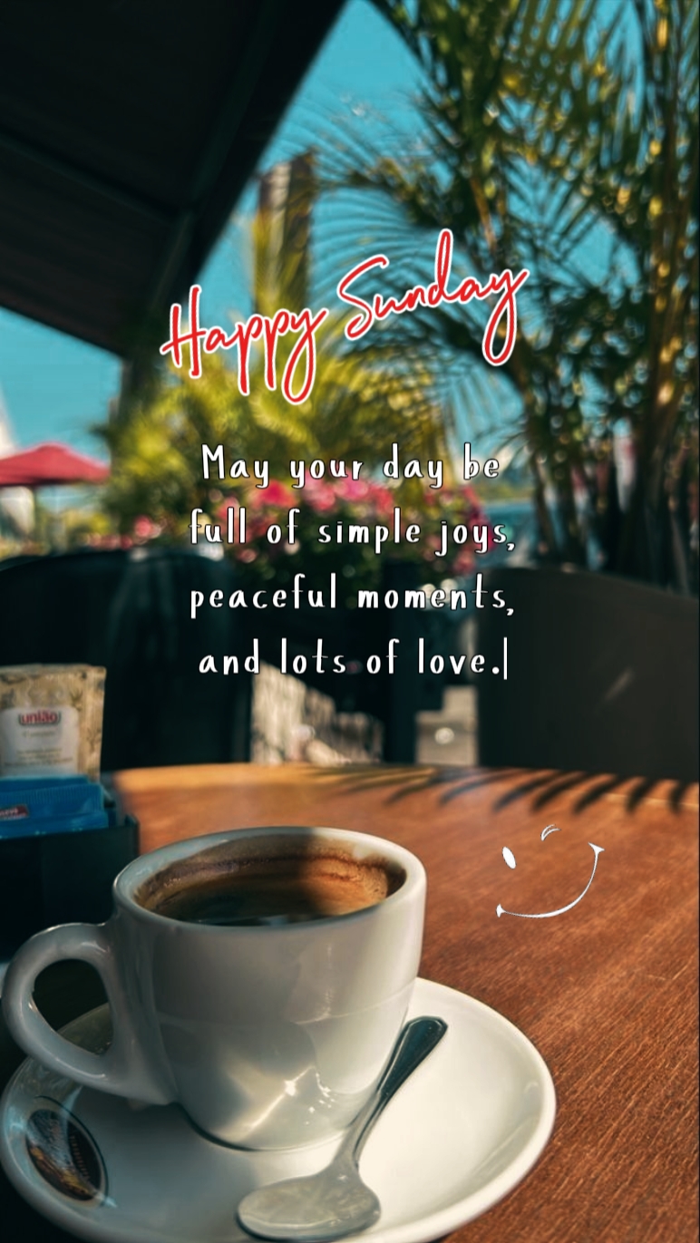 Feliz domingo amor