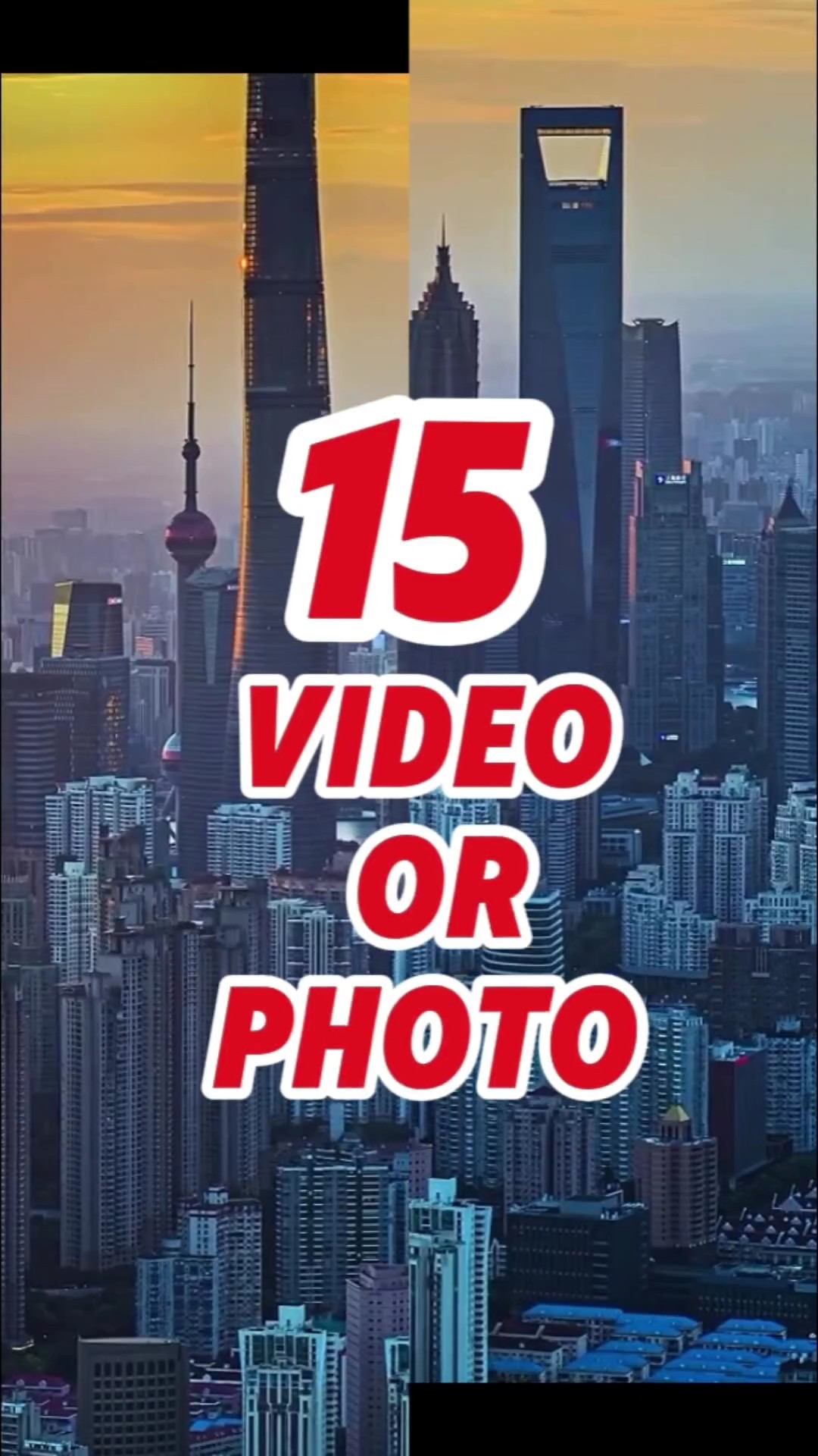 15 vidéo ou photo