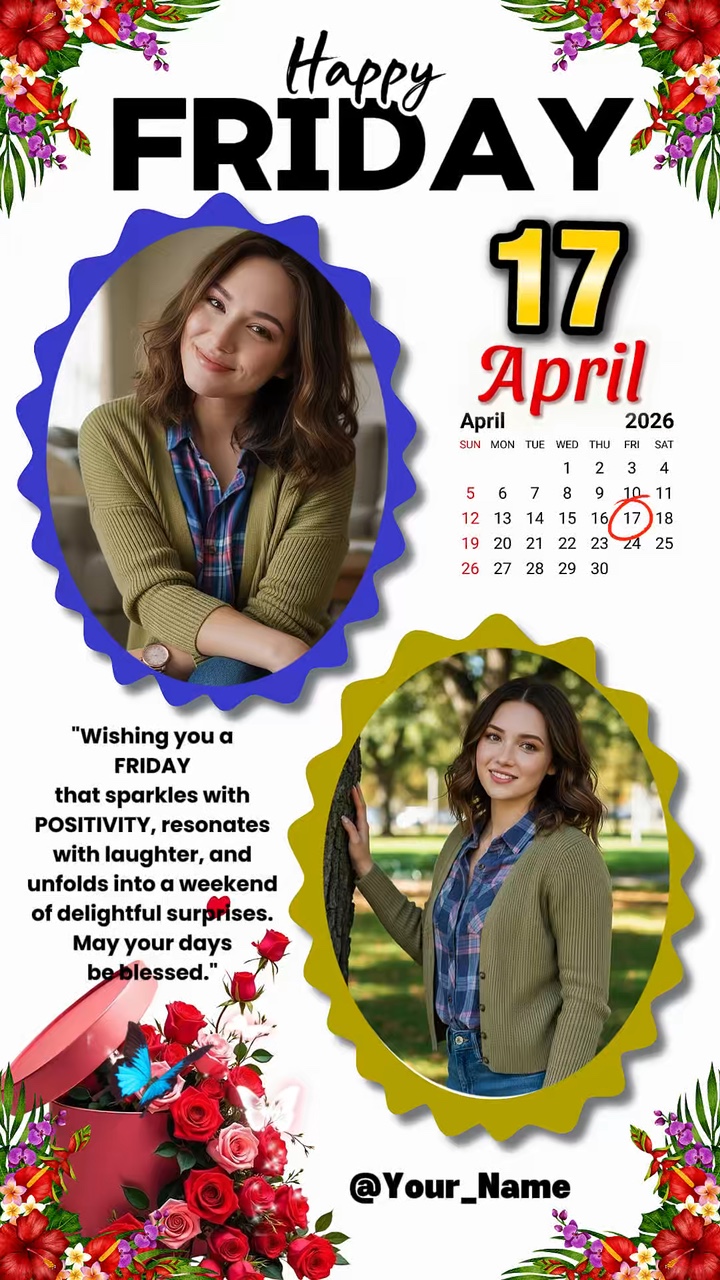 Friday 17 April 2026