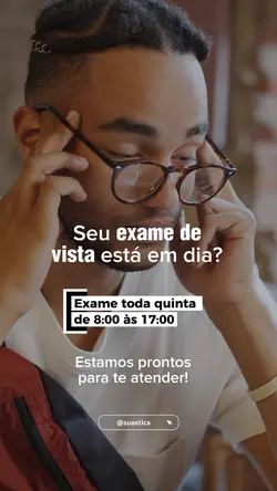 Ótica / exame 