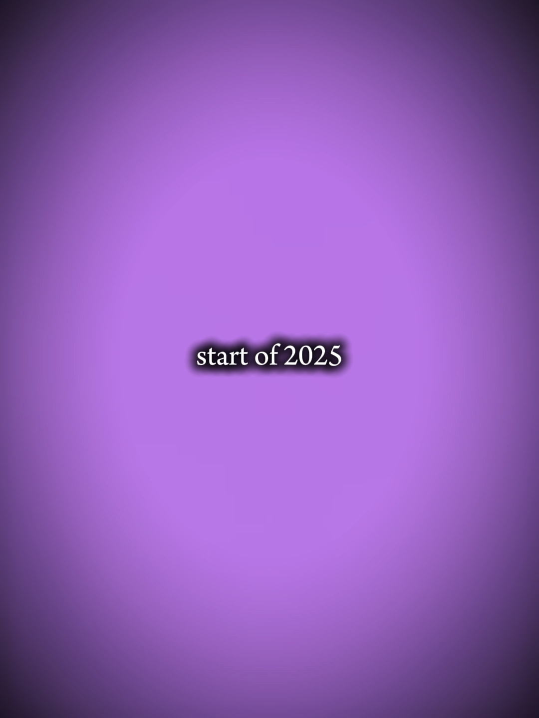 Início de 2025
