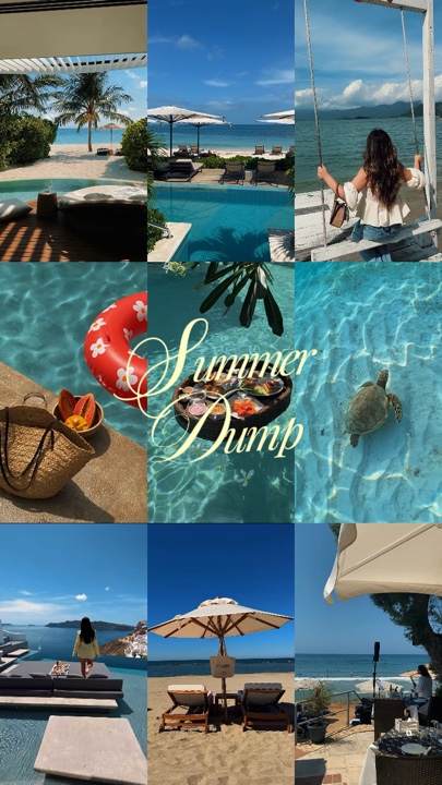 Vertedero de verano