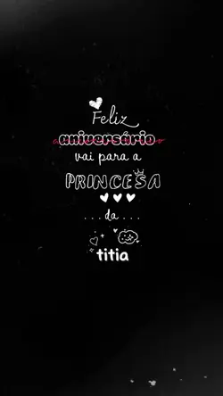 parabéns sobrinha.💘