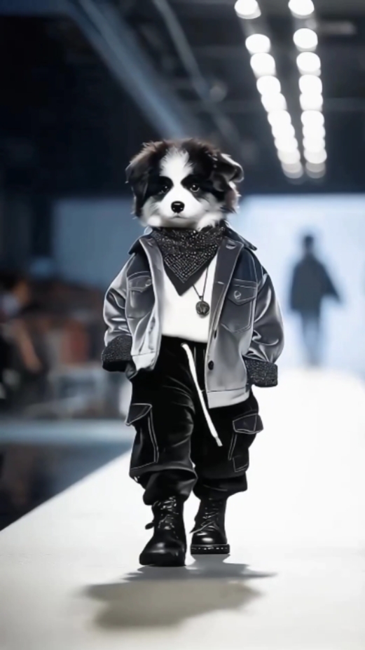 Desfile de moda de perros 
