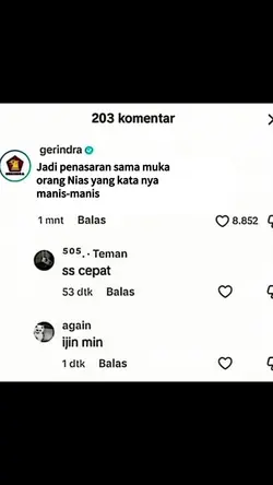 Muka Orang Nias 