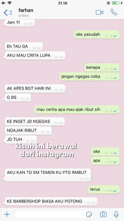 kisah dri instagram