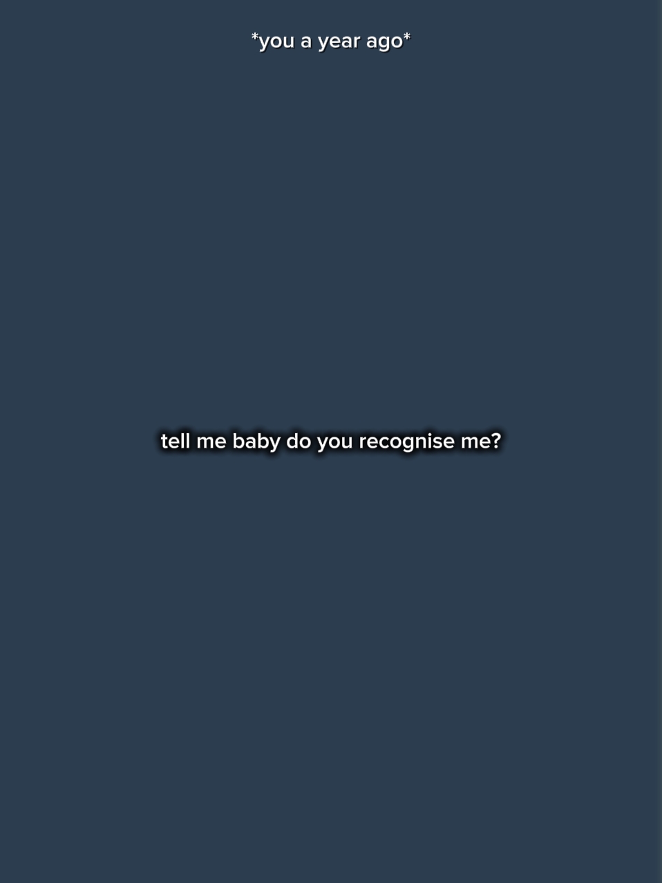 DO YOU RECOGNIZE ME