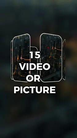 15 video or photo