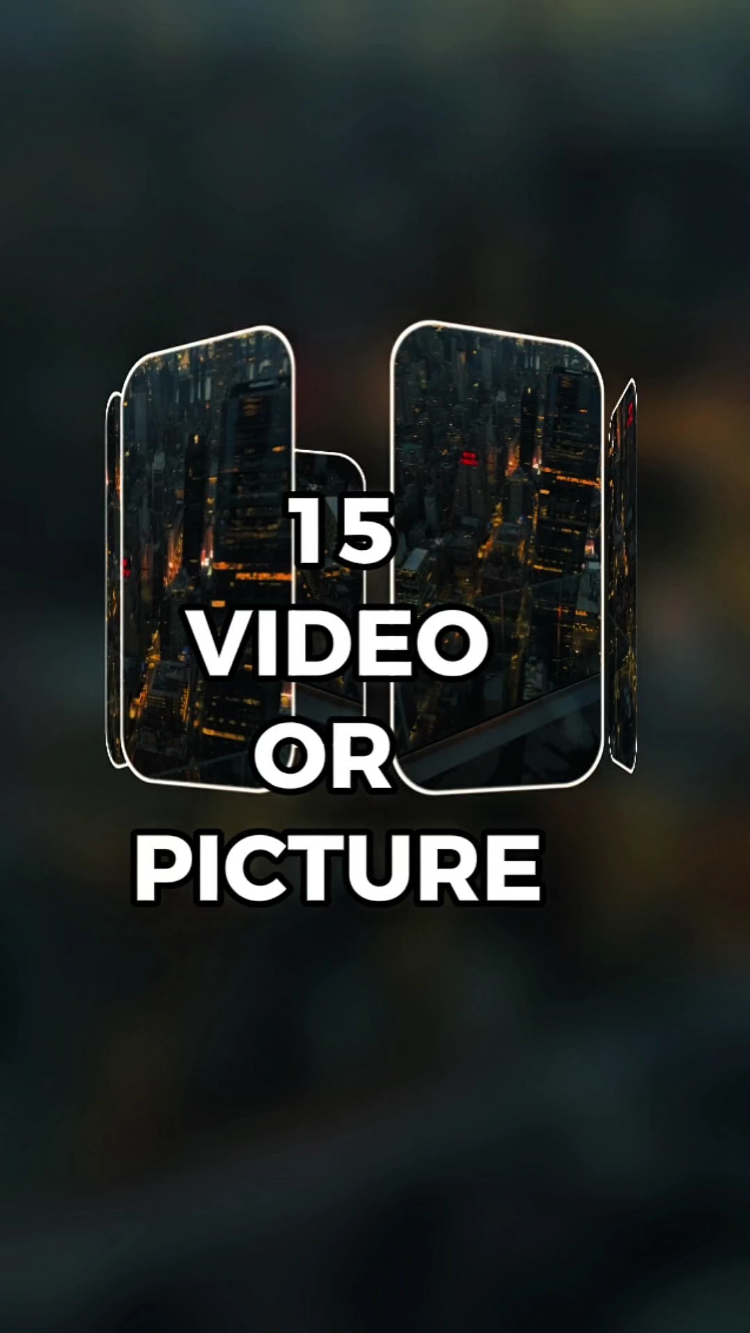 15 vidéo ou photo