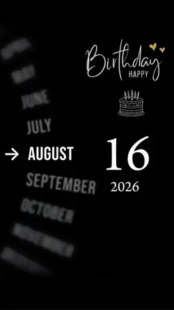 Hbd 16 August 2026
