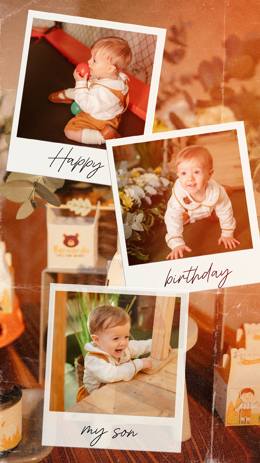 Birthday my son 👶 