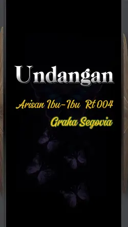 Undangan Arisan 