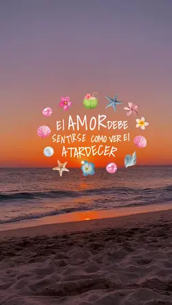 Atardecer🌸💕🎧