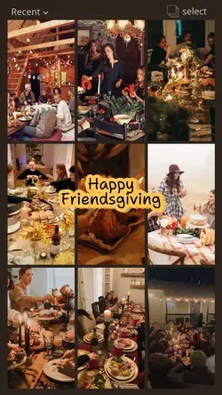 Happy Friendsgiving