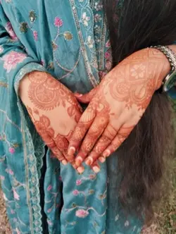 Mehendi template 