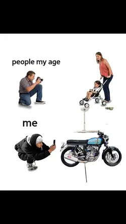People my age vs me