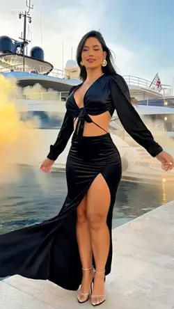 Dress luxo
