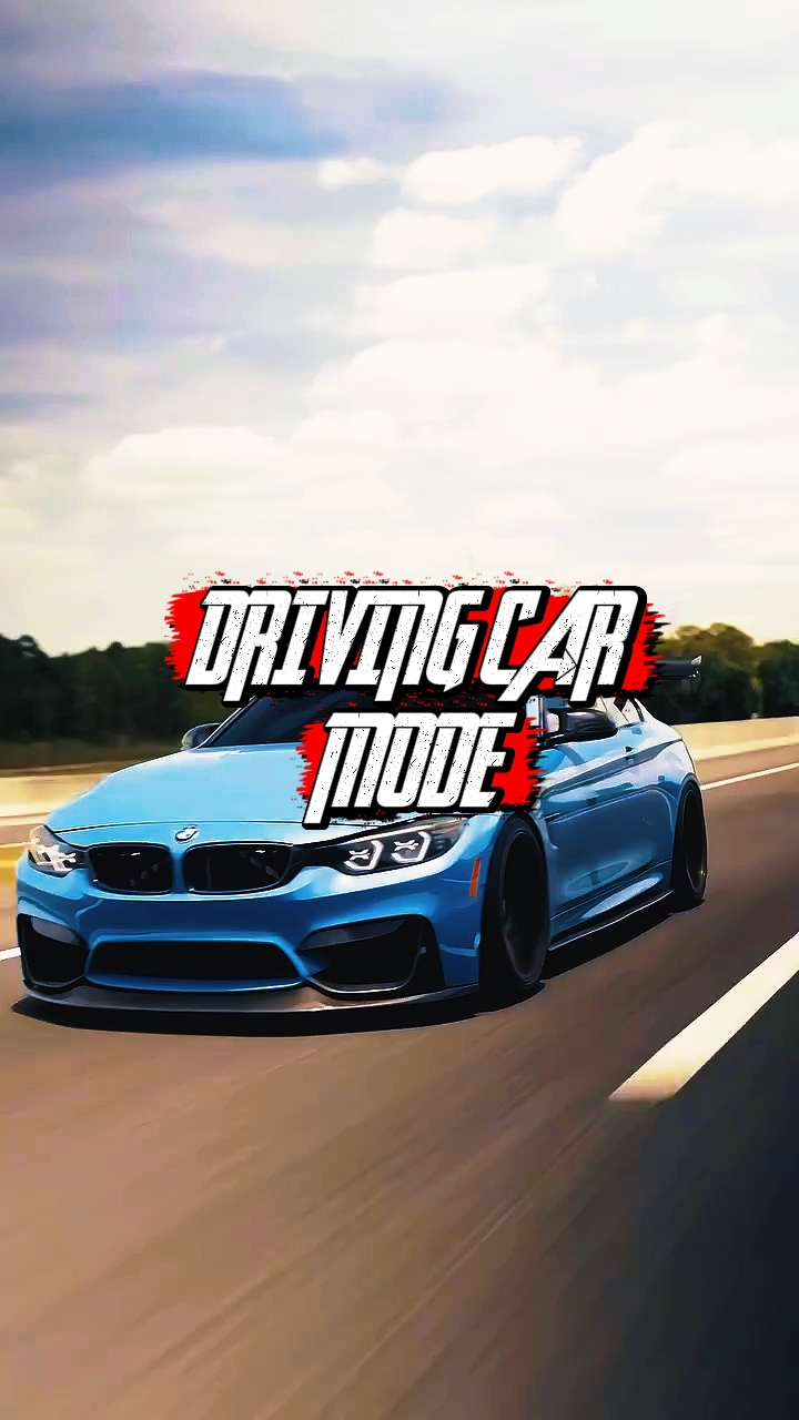 Modo de carro dirigindo 