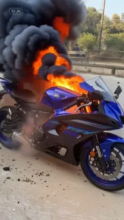 moto explosion